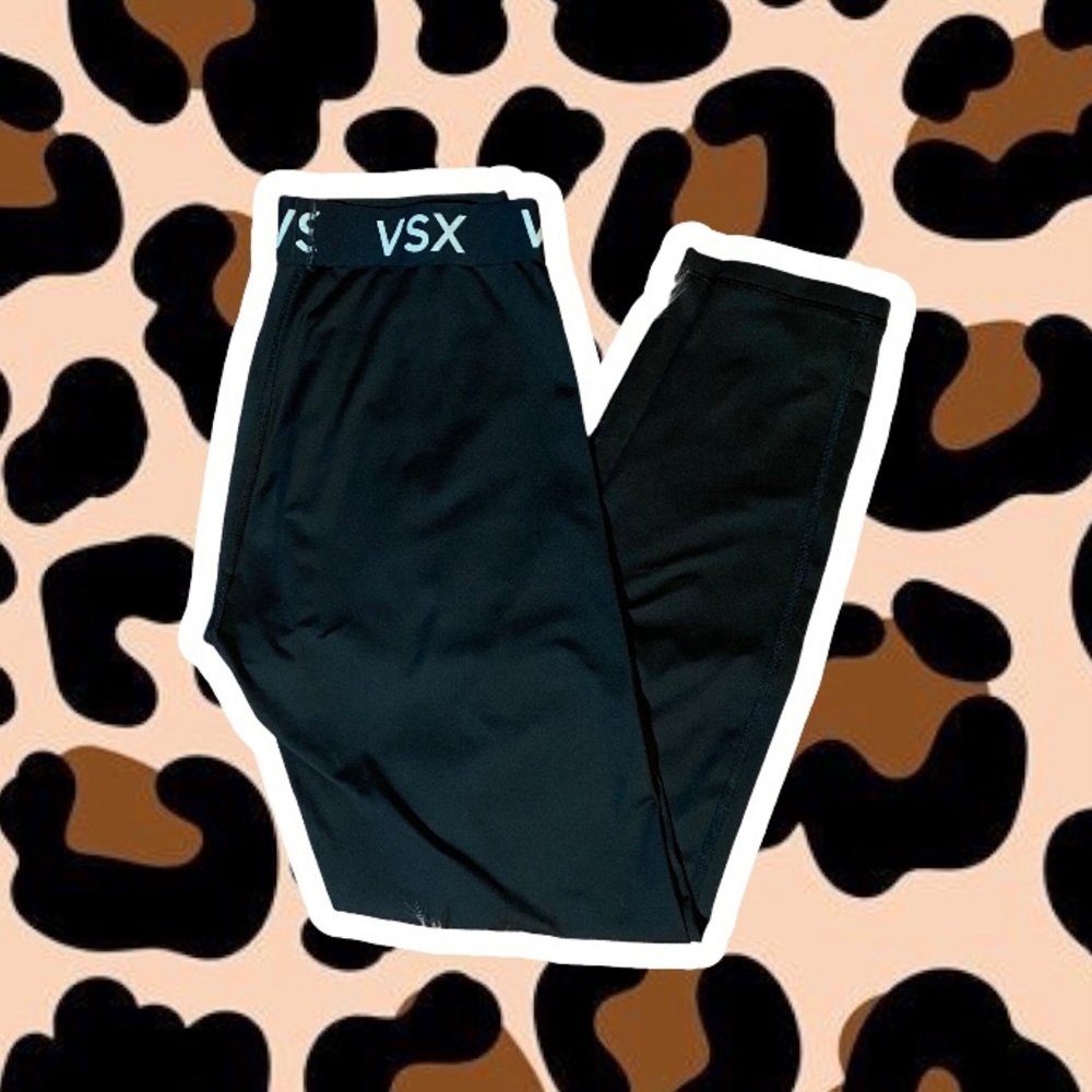 Victoria Secret Sport Leggings Logo Band VSX Large